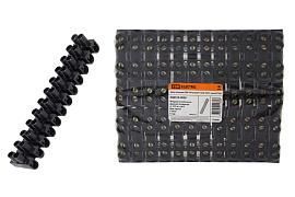 Зажим винтовой ЗВИ-100 полипропилен 6-25мм2 12пар 100°С черный SQ0510-0039 TDM от поставщика КабельСпецСтрой