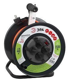 Удлинитель силовой RMx-4es-3x1.5-40m-IP44 на м. катушке c/з 4 гн 40м ПВС 3х1.5 (1/24) Б0046851 ЭРА от поставщика КабельСпецСтрой