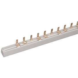 Шина соединительная трехрядная до 63 А (PIN- штырь) длина 1 М (YNS21-3-063) IEK от поставщика КабельСпецСтрой