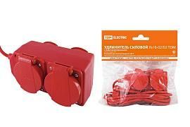 Удлинитель силовой Уз16-02/02 (с крышками IP44, 4 места/10м КГ3х1,5)SQ1302-0021 TDM от поставщика КабельСпецСтрой Удлинитель силовой Уз16-02/02 (с крышками IP44, 4 места/10м КГ3х1,5)SQ1302-0021 TDM от поставщика КабельСпецСтрой