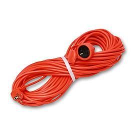 Удлинитель-шнур 1 гнездо без заземления, ПВС 2х0,75, 1300Вт, 20м Пан Электрик 28651 6 от поставщика КабельСпецСтрой