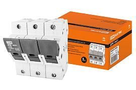 Держатель плавких вставок ДПВ 14х51 3П SQ0216-0006 TDM от поставщика КабельСпецСтрой