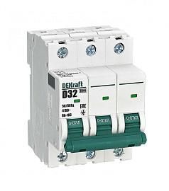 Выключатель автоматический 32А 3П трехполюсный D 6кА 12372DEK Schneider Electric от поставщика КабельСпецСтрой Выключатель автоматический 32А 3П трехполюсный D 6кА 12372DEK Schneider Electric от поставщика КабельСпецСтрой