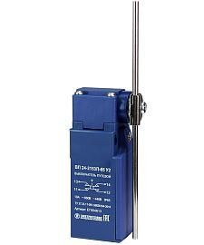 Выключатель путевой ВП 24-2153П-65 У2 круглый стальной рычаг регулируемый по длине 1з+1р безинерционный 20 мм без сальника 3А IP65 ET004613 Электротехник от поставщика КабельСпецСтрой