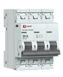 Выключатель нагрузки 3П 20А ВН-63N S63320 EKF PROxima от поставщика КабельСпецСтрой