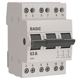 Переключатель трехпозиционный 3P 63А Basic (tps-3-63) EKF от поставщика КабельСпецСтрой Переключатель трехпозиционный 3P 63А Basic (tps-3-63) EKF от поставщика КабельСпецСтрой