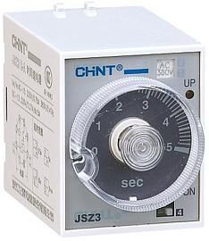 Реле времени JSZ3C-A многодиапазонная задержка включения с мгновенным срабатыванием 0,05-0,5/5/30s/3min AC220V 294358 CHINT от поставщика КабельСпецСтрой
