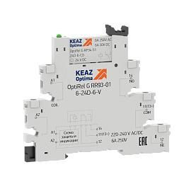 Модуль релейный OptiRel G RM38-51-24D-6-V-CO-G 280990 КЭАЗ от поставщика КабельСпецСтрой Модуль релейный OptiRel G RM38-51-24D-6-V-CO-G 280990 КЭАЗ от поставщика КабельСпецСтрой