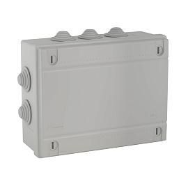 Коробка ответв , с каб. вводами 2х40+6х32мм, IP55, 240х190 90 м код 54201 DKC от поставщика КабельСпецСтрой